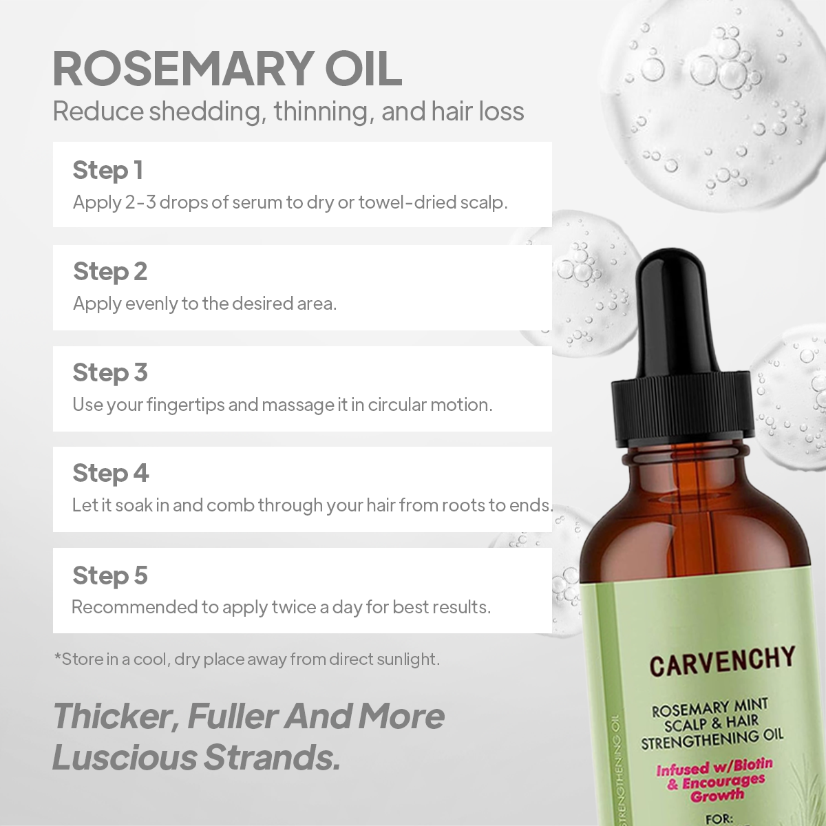 Rosemary Oil Hair Growth Serum