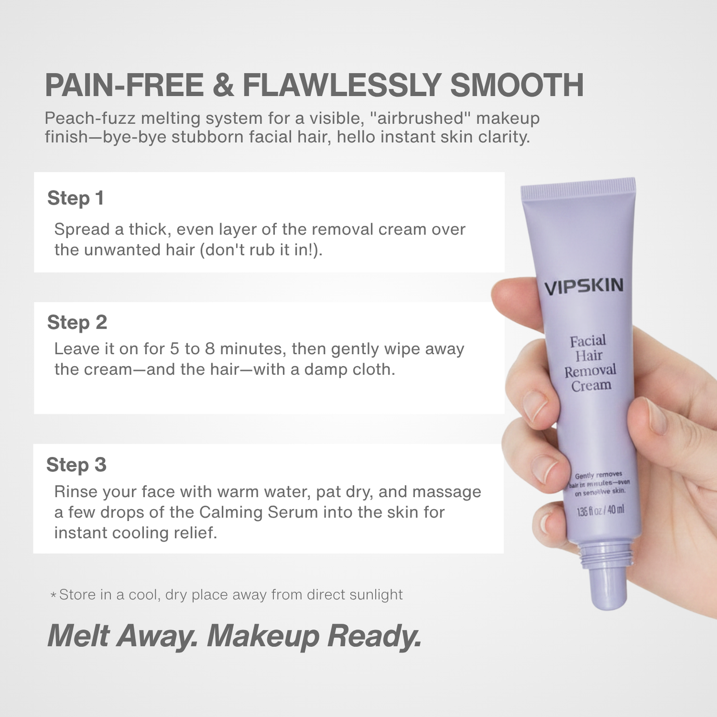 Cerin Facial Hair Removal Cream