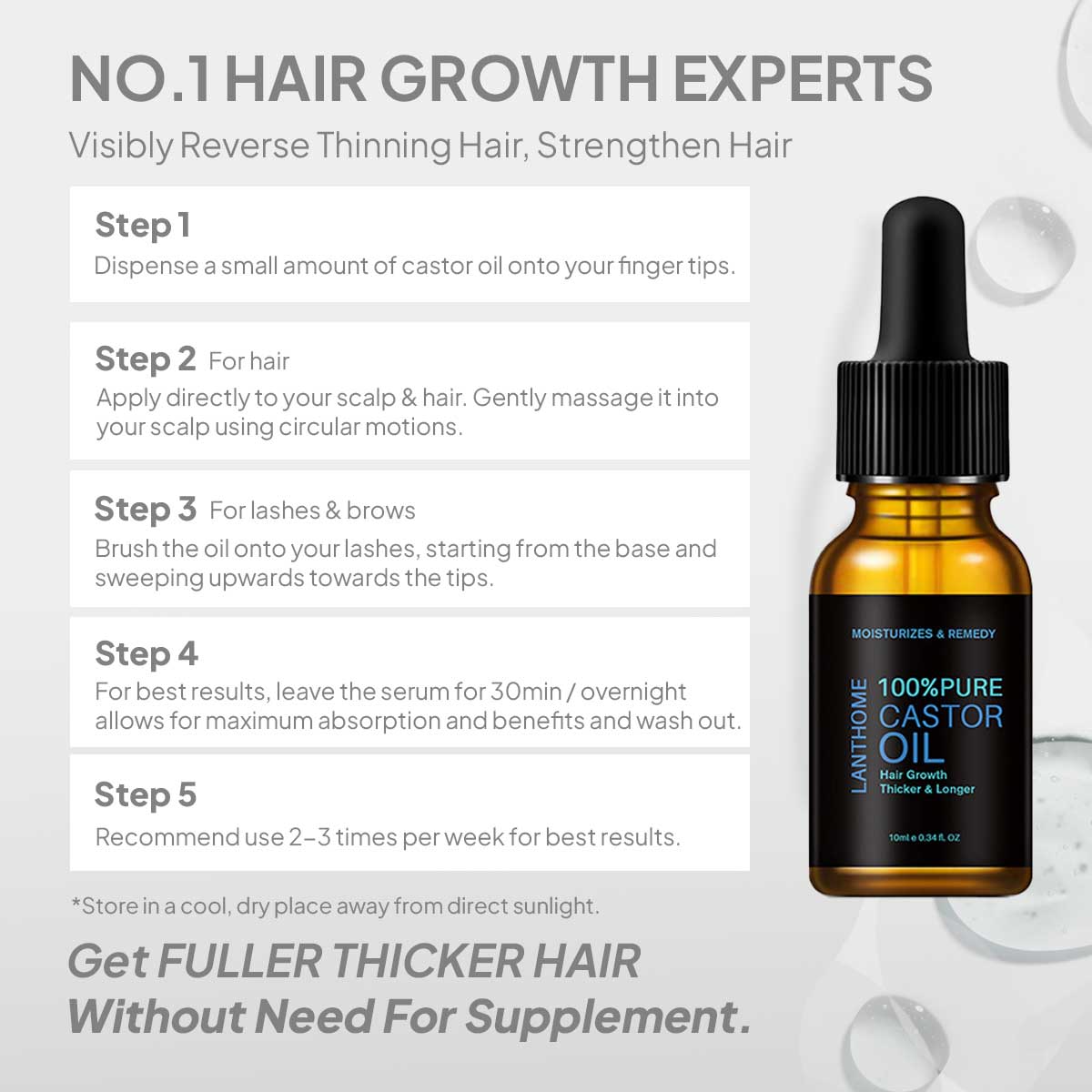 Castor Oil Multi Hair Growth Serum