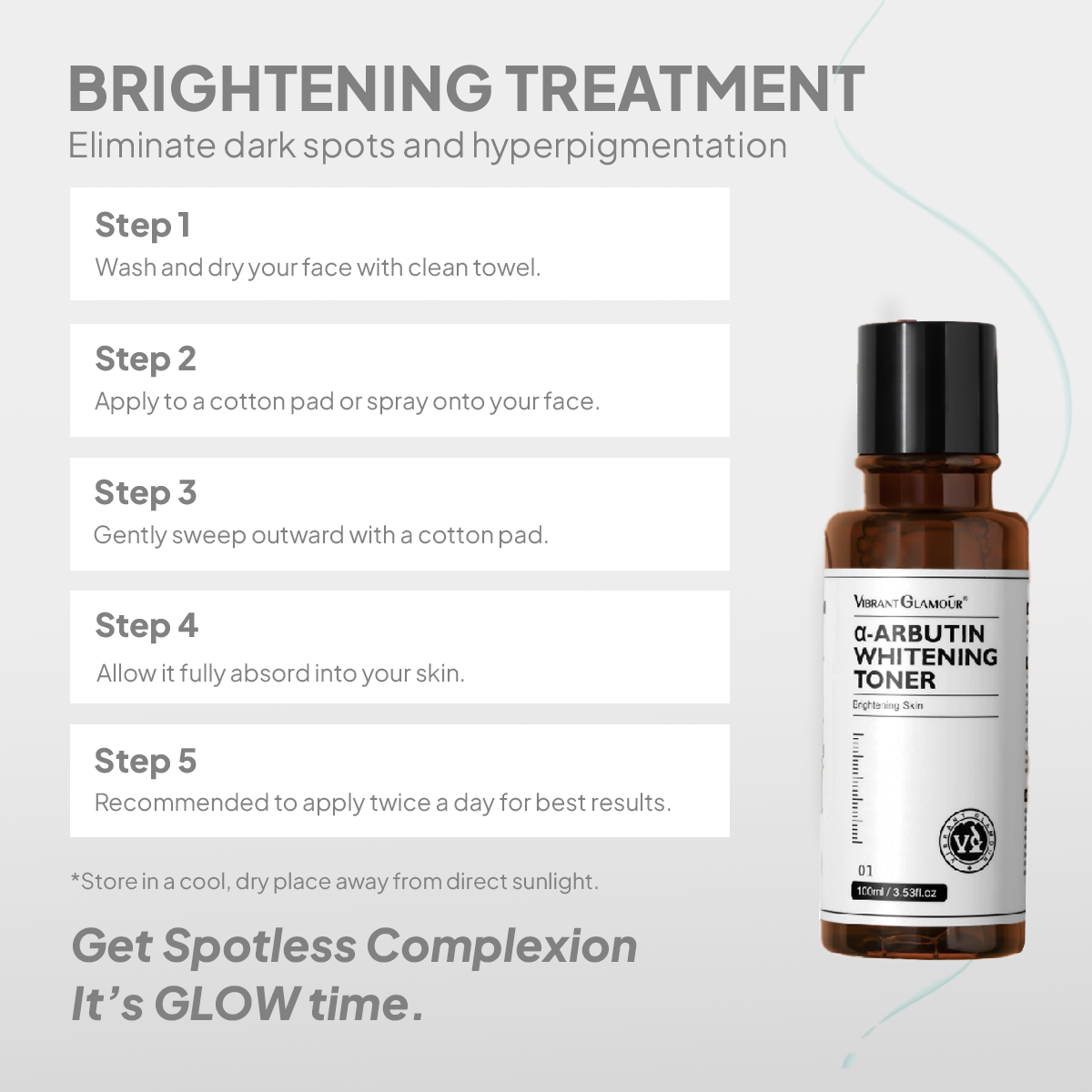 Alpha Arbutin Brightening Toner