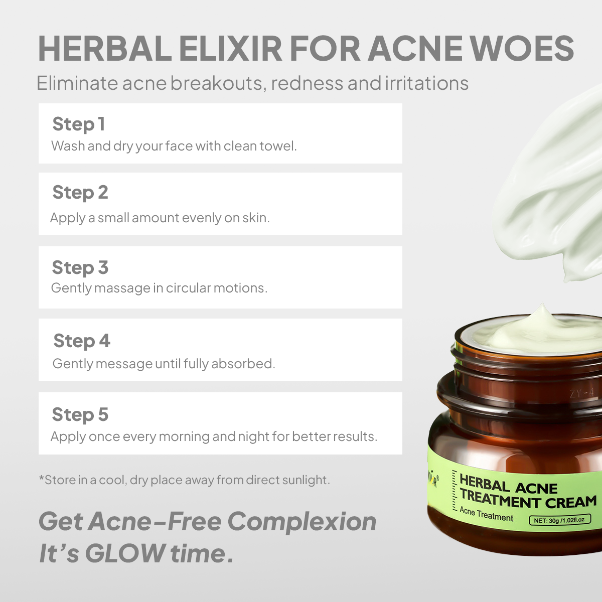 Herbal Acne Treatment Cream