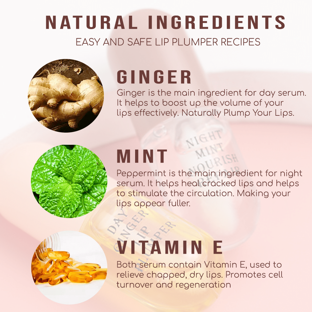 Day & Night Lip Plumper Duo Serum Set