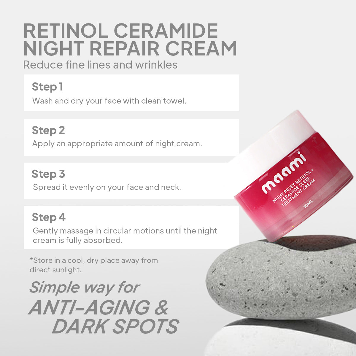 Retinol Ceramide Night Repair Cream
