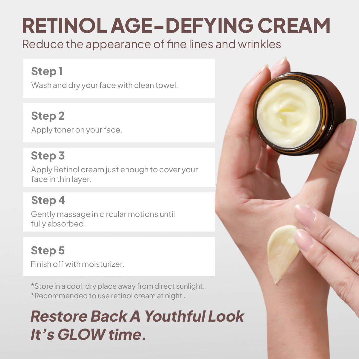 Retinol Wrinkle Repair Face Cream
