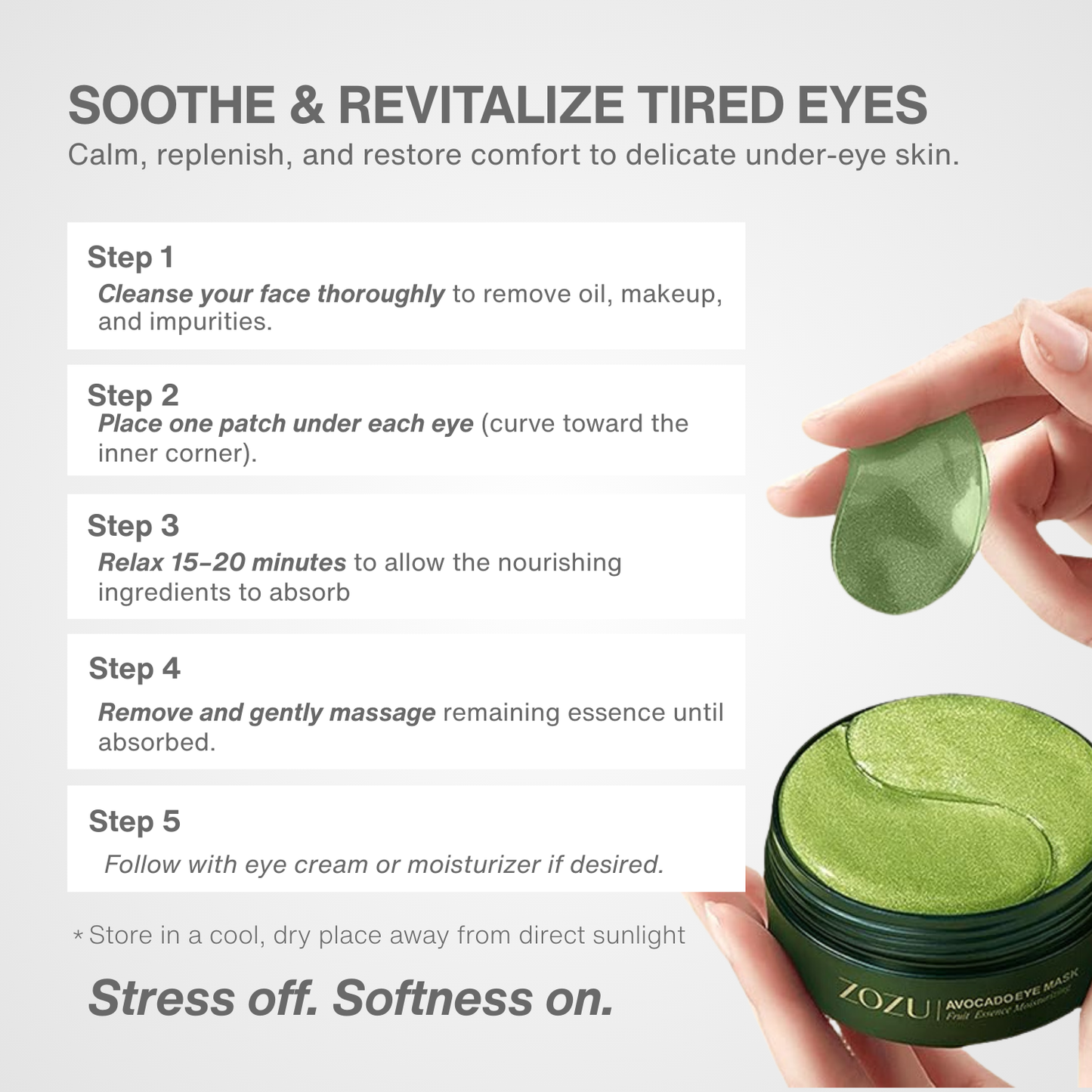 Avocado Hydrating Eye-Lift Mask