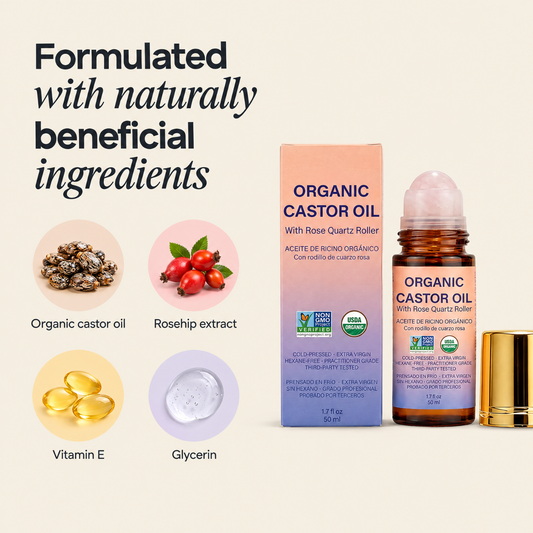 Bloom Organic Castor Oil Roll-On