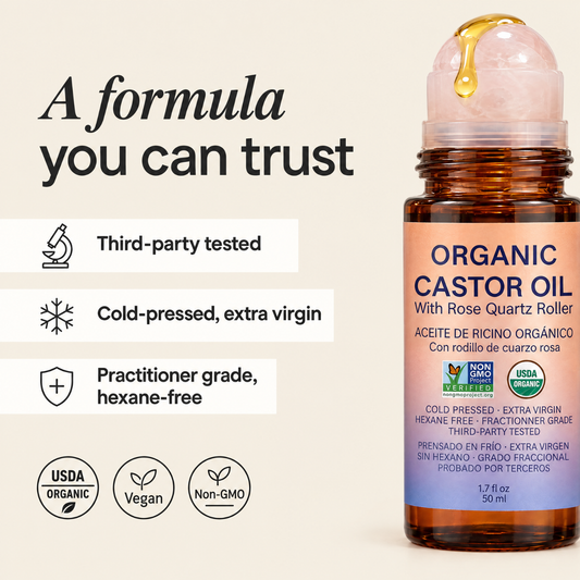 Bloom Organic Castor Oil Roll-On