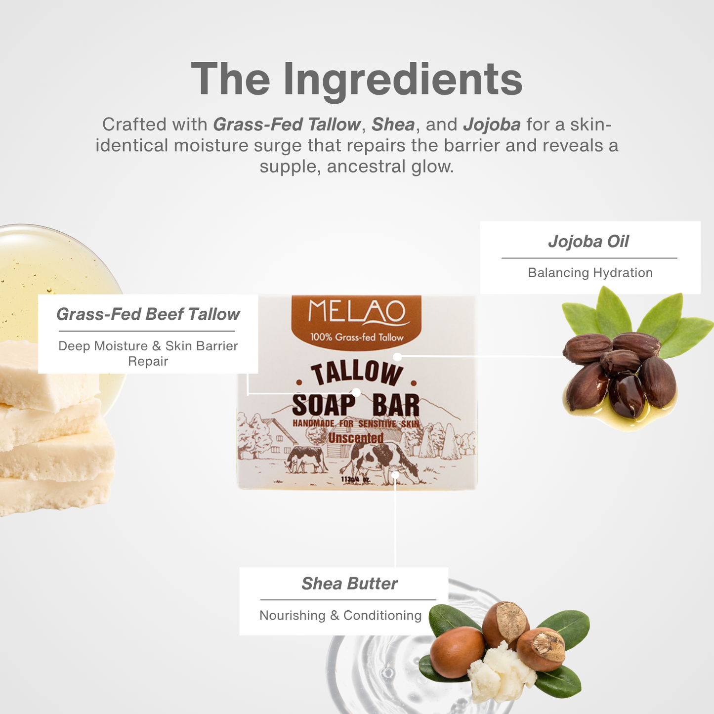 Bova Tallow Soap Bar