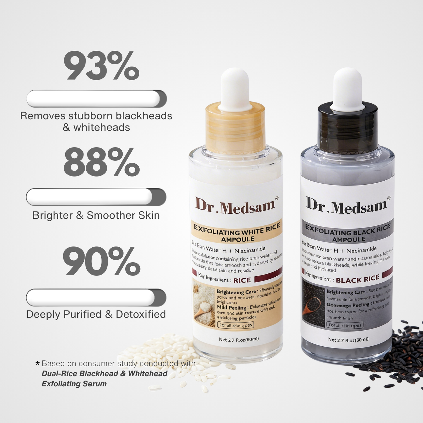 Orya Black & White Exfoliating Essence Duo