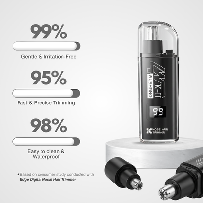 Edge Digital Nasal Hair Trimmer