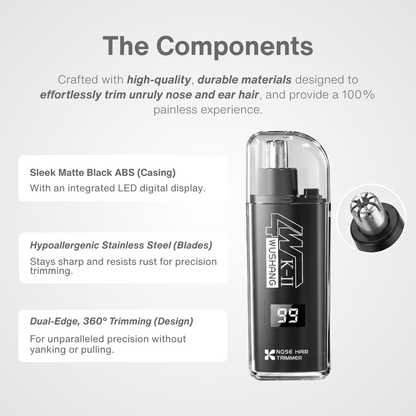 Edge Digital Nasal Hair Trimmer