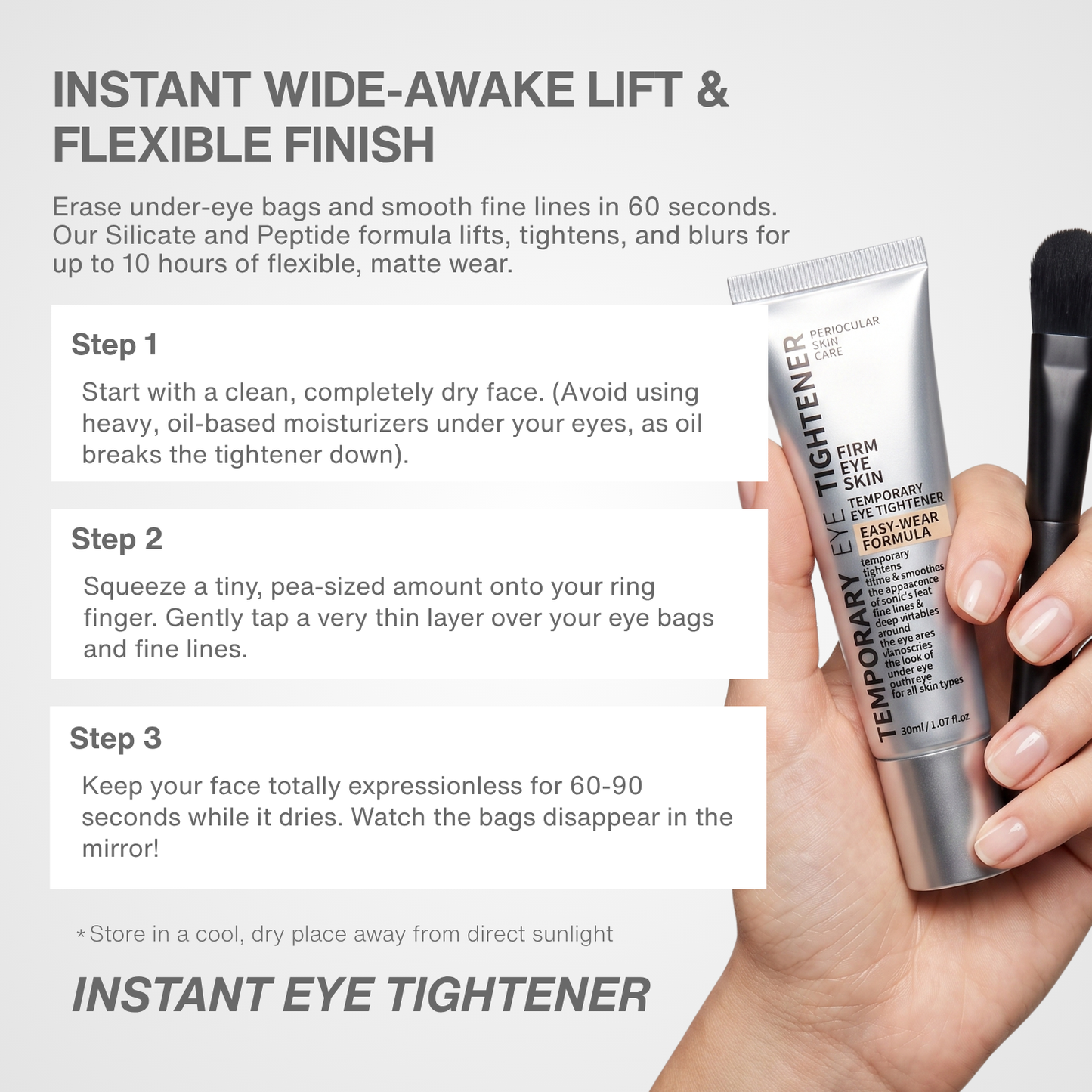 Firm Instant Eye Tightener