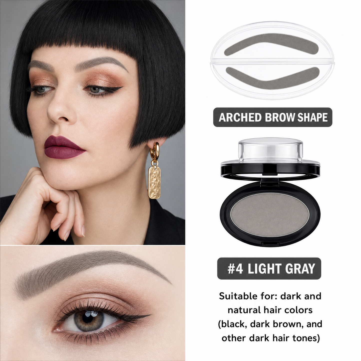Lina Waterproof Eyebrow Stamp
