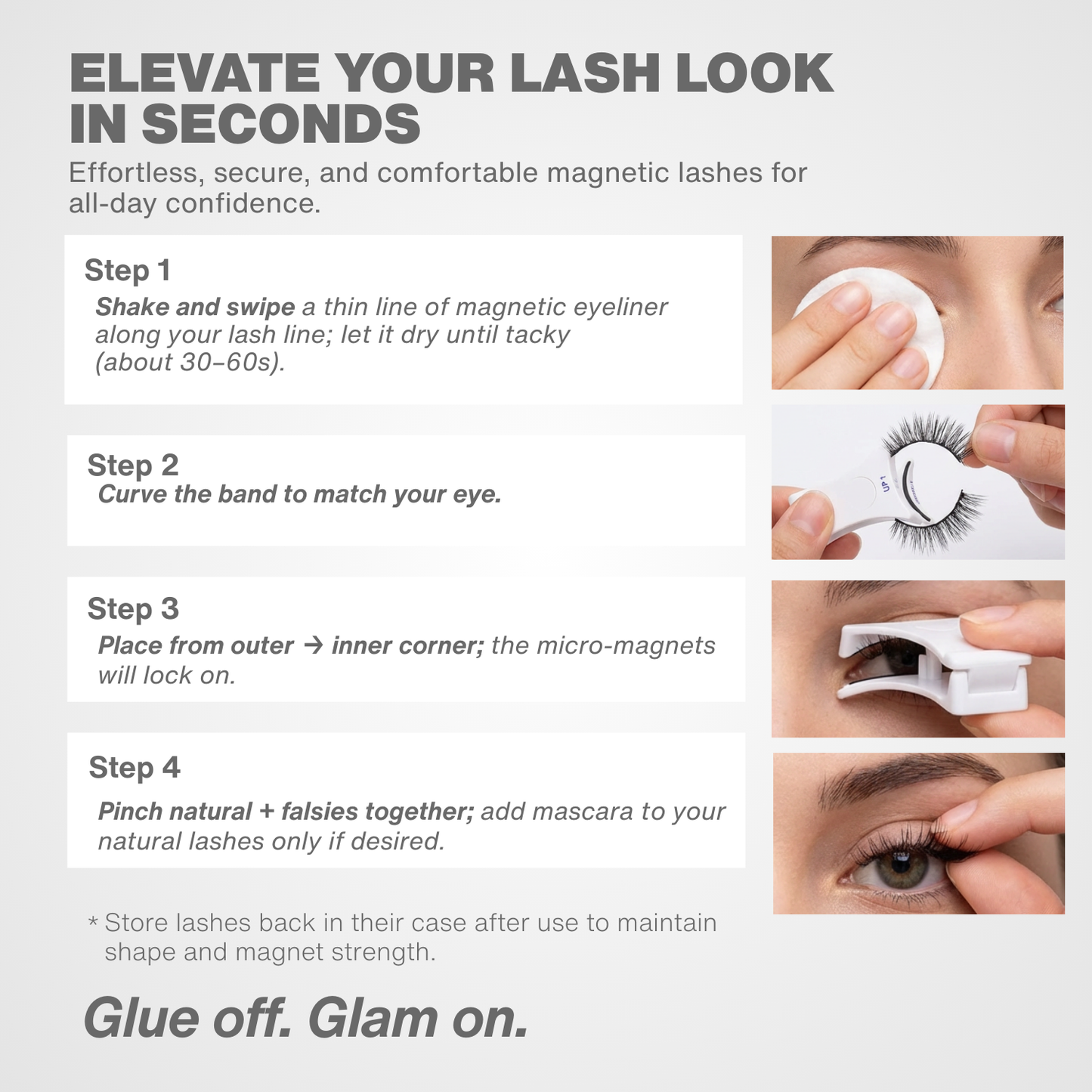 Lune Magnetic Eyelash Extension Set