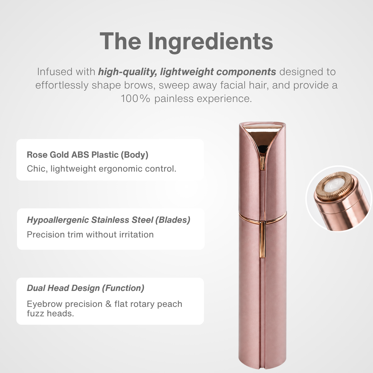 Nomi Flawless Facial Hair Trimmer