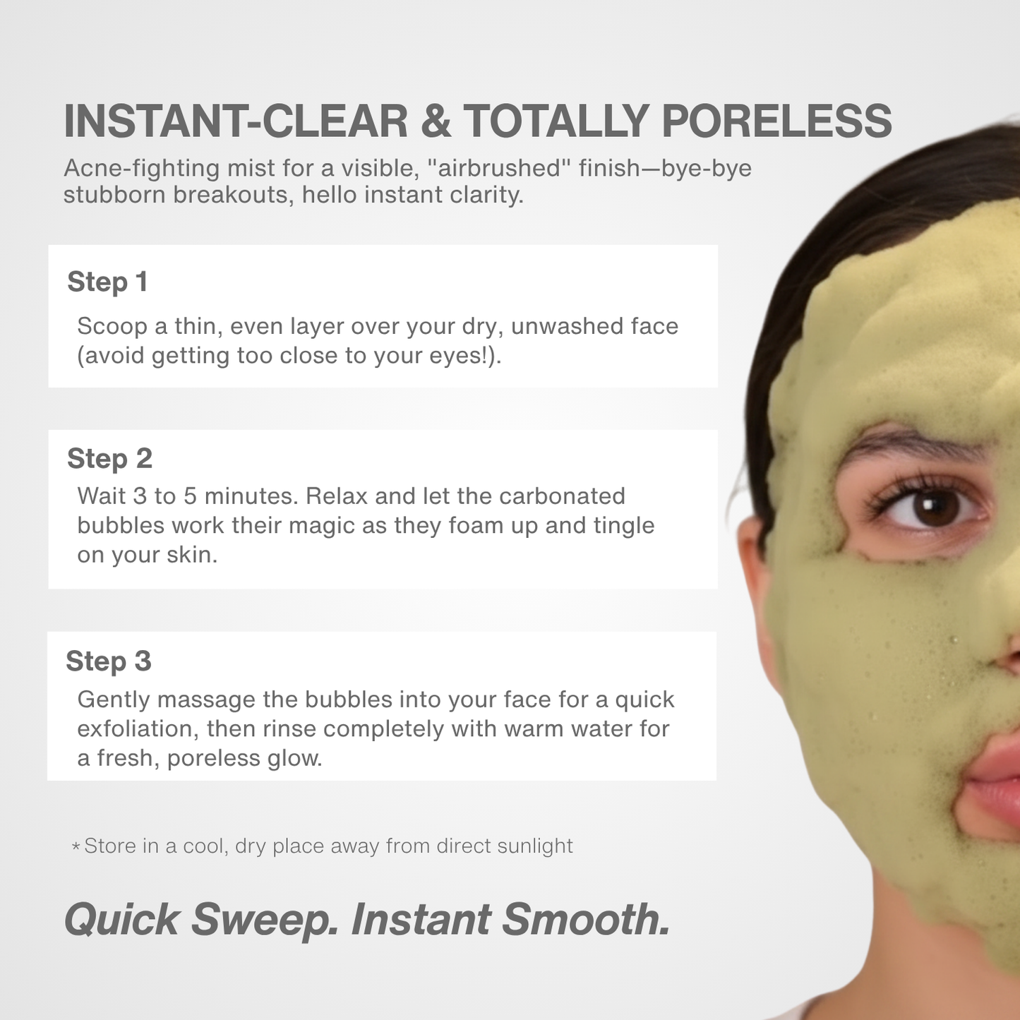 Pora Deep Cleansing Bubble Mask