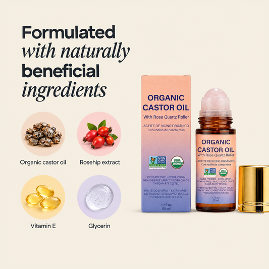 Bloom Organic Castor Oil Roll-On
