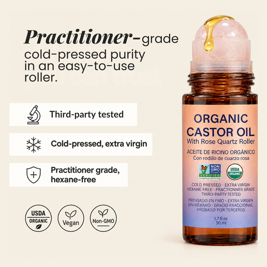 Bloom Organic Castor Oil Roll-On