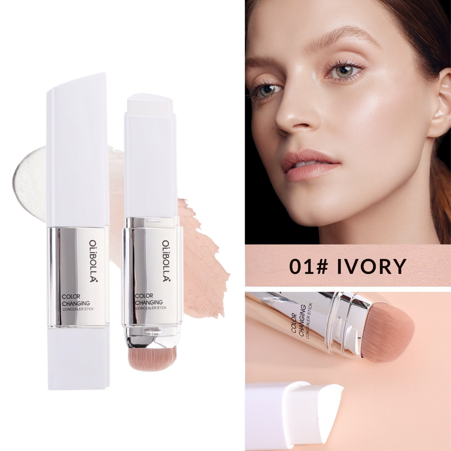 Duotone Color Changing Foundation Stick