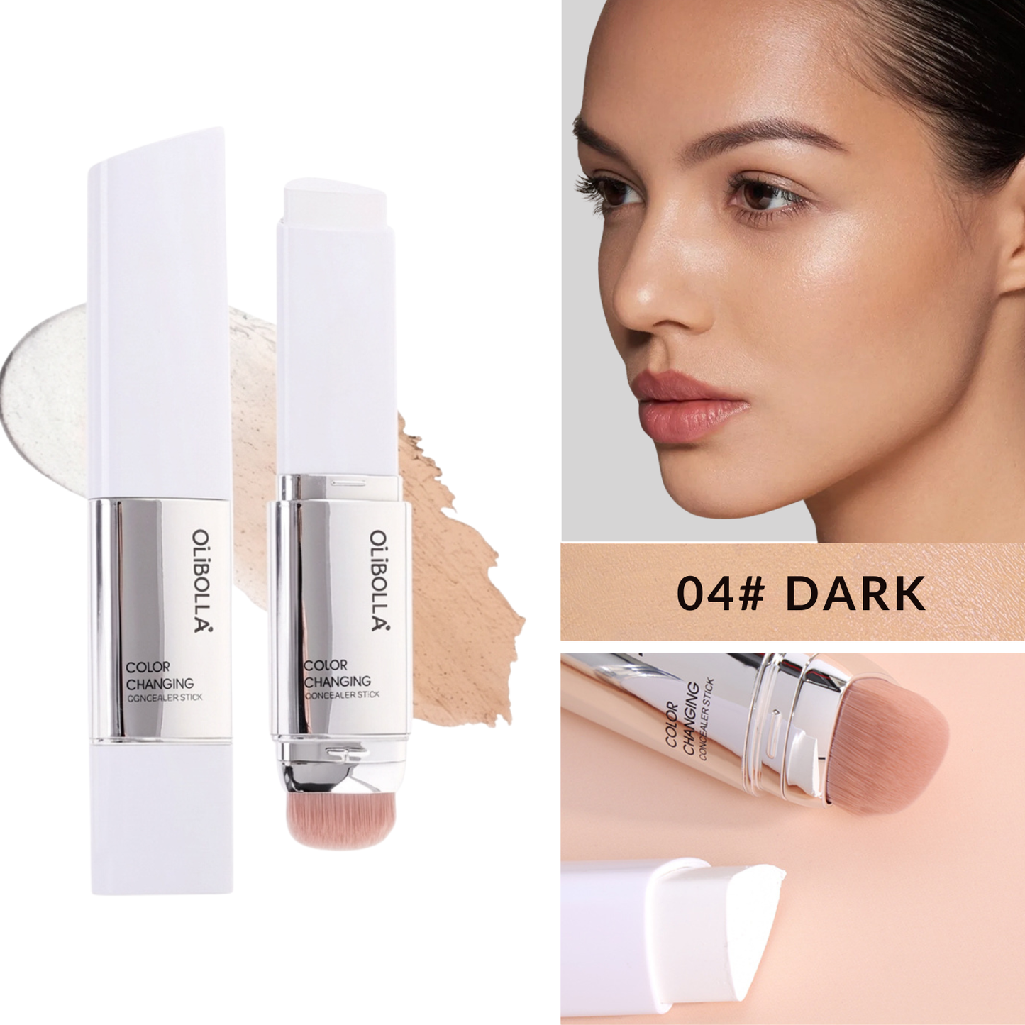 Duotone Color Changing Foundation Stick
