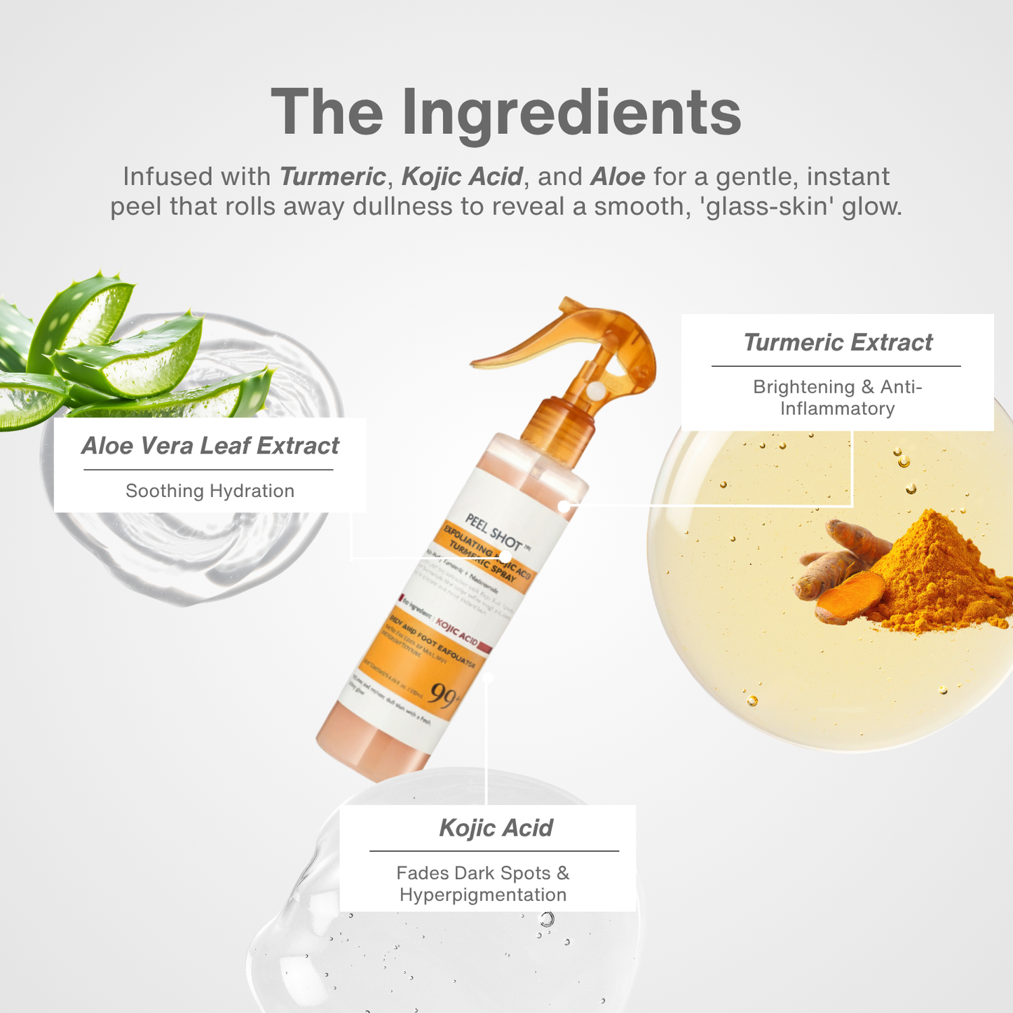 Koja Turmeric Exfoliating Spray