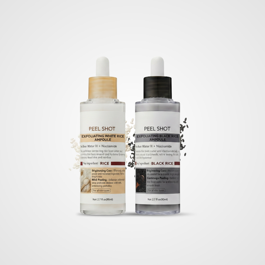 Orya Black & White Exfoliating Essence Duo