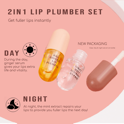 Day & Night Lip Plumper Duo Serum Set
